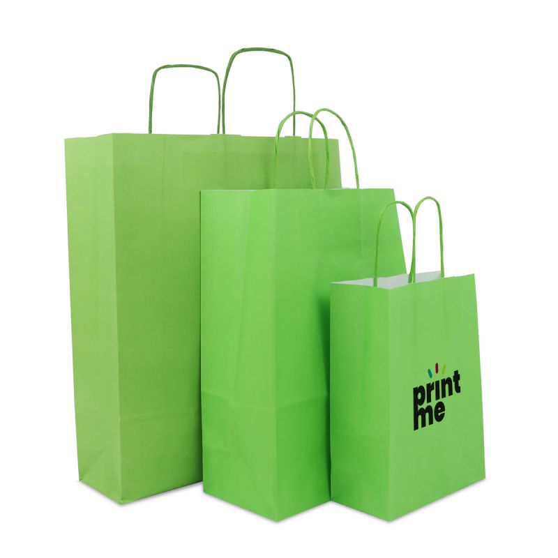 Twisted paper bags - Plain 